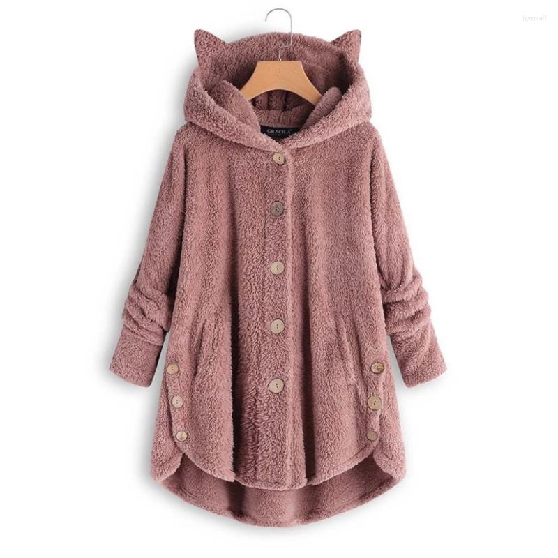 

Women's Jackets Autumn Winter Women's Warm Coats Long Sleeve Retro Harajuku Tops Clothes Luxury Designer Clothing, Light leopard print