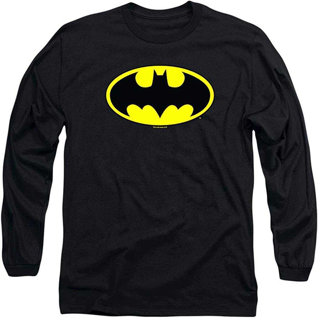 

Poppunk Classic Batman Classic Long Sleeve T-Shirt and Sticker, Black / / white