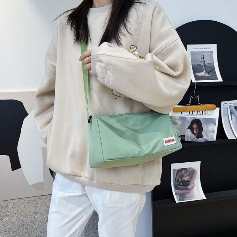 

Evening Bags Trendy Women Girl Large Capacity Nylon Handbags Shoulder Bag Crossbody Messenger, Black