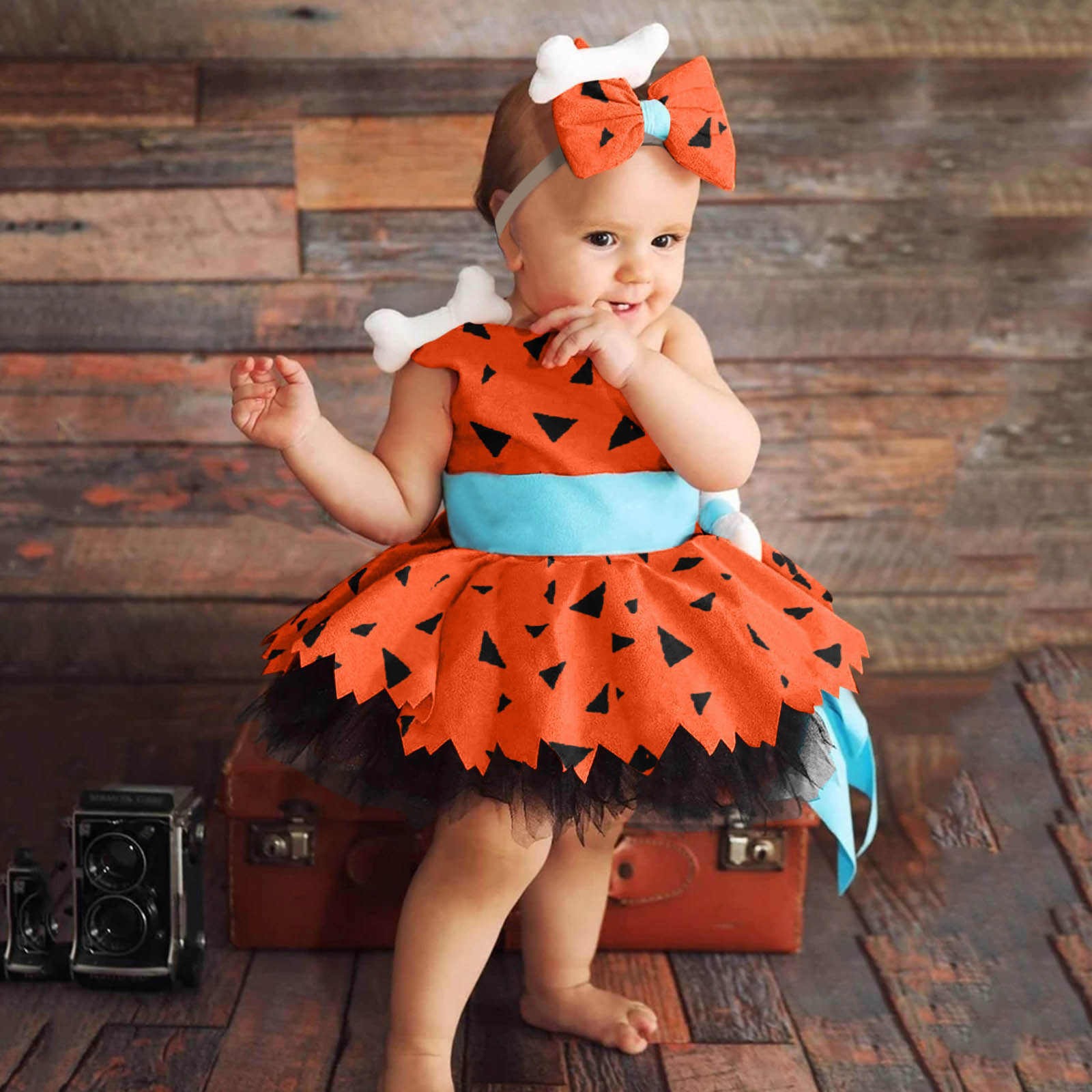 

Girls Dresses Elegant Halloween Toddler Kids Caveman Costume Dog Bones Historical Cavegirl Mesh Tulle Princess Party Outfits 230217, Pink