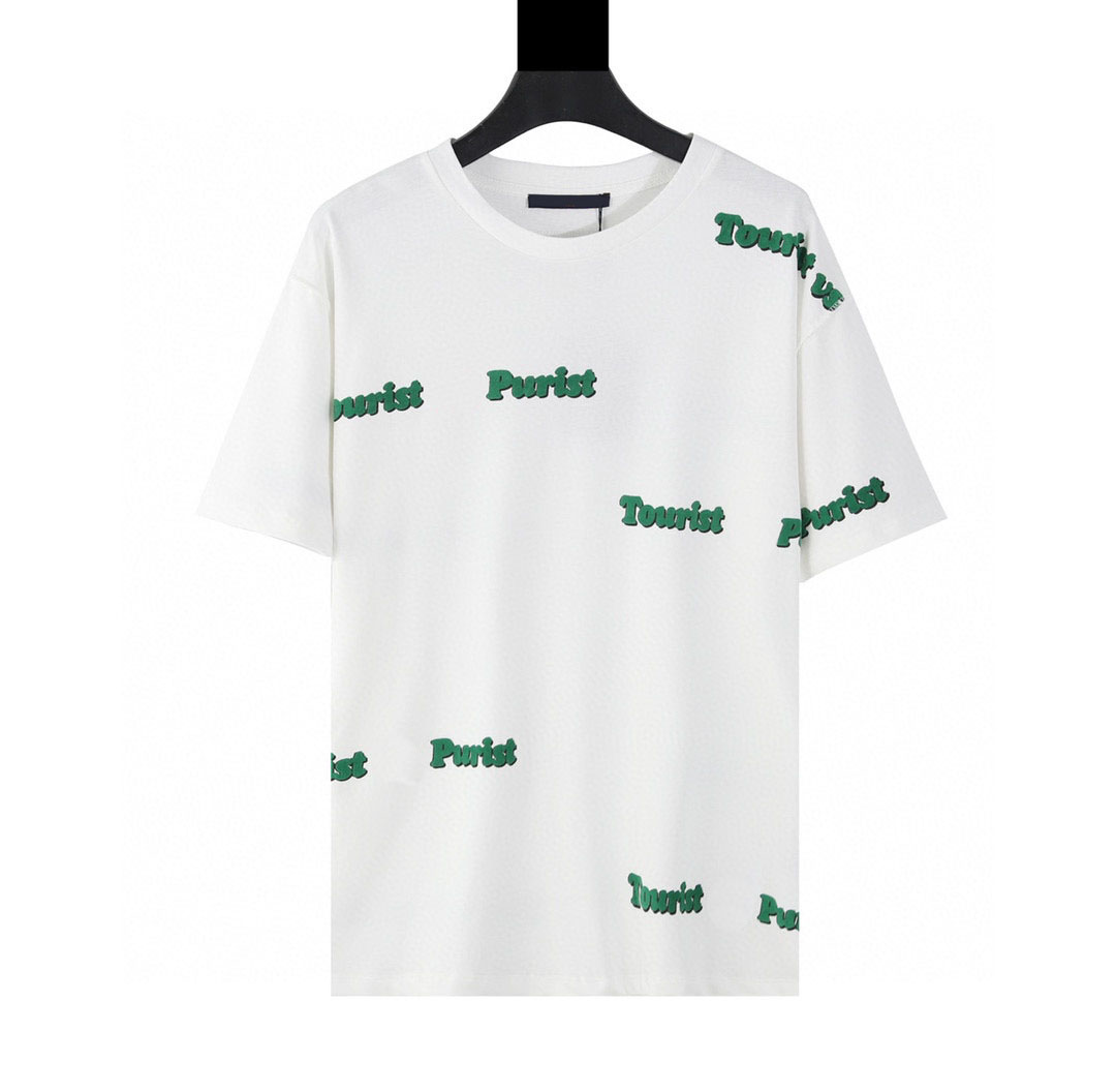 

2023 round neck Men's Plus Tees & Polos with cotton printing and embroidery, 100% replica of European size t-shirts 0nnb