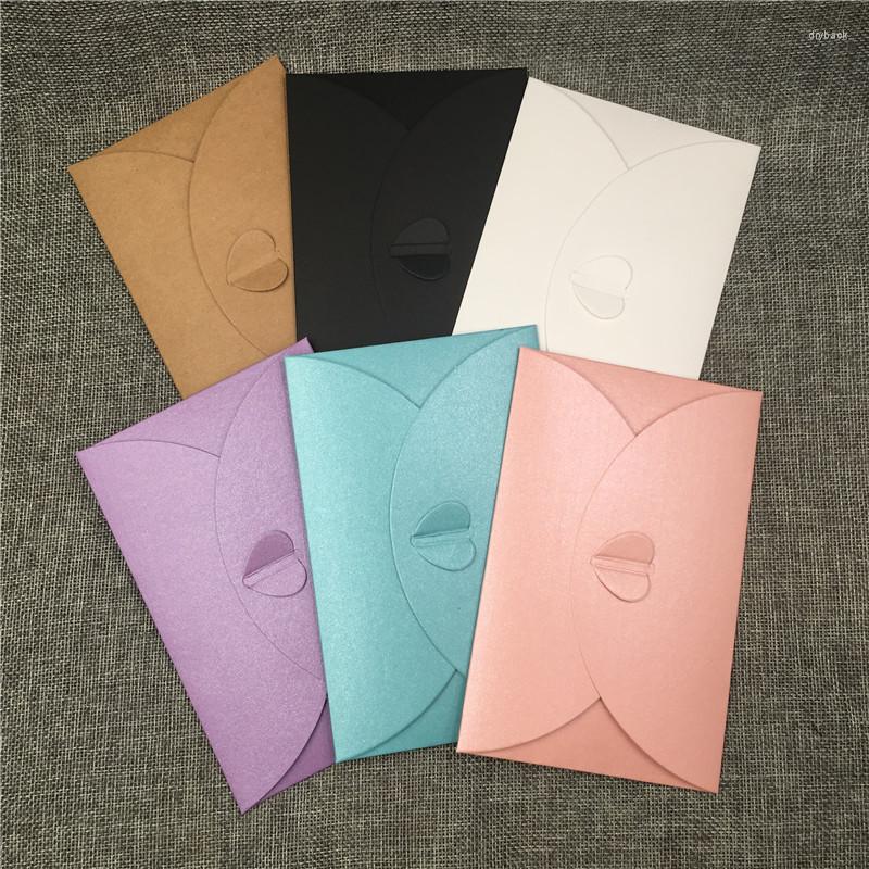 

Jewelry Pouches 20pcs/30pcs/50pcs Fashion Wedding Invitation Cards/Paper Bags Colorful Packing For Birthday Cards/jewelry/Envelope