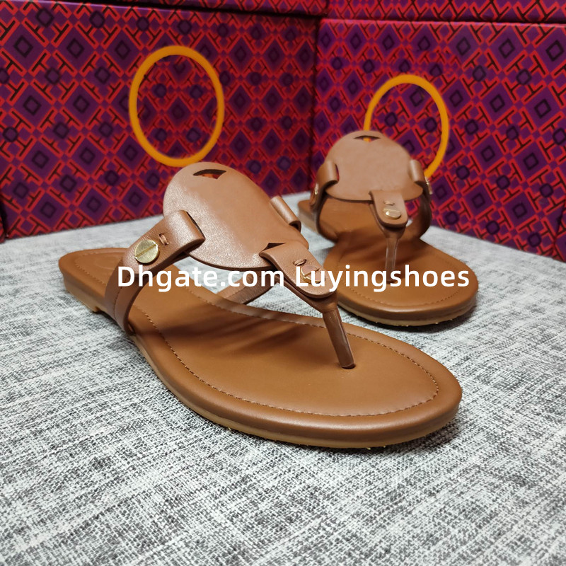 

Designer Sandals For Women Ladies Flats Tories Slippers Fashion Female Flats Slides Channel Slides Rubber Summer black Flip Flops Outdoor Beach Shoes Pool Sliders