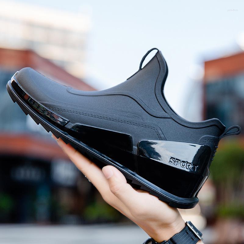 

Hunting Jackets Waterproof Fishing Boots Men Women Casual Rain Shoes Outdoor Slim Graceful Rubber Non-slip Hiking Water