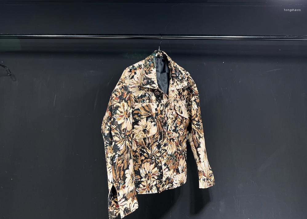 

Men's Jackets X01411 Fashion Men's Coats & 2023 Runway Luxury European Design Party Style Clothing, Picture shown