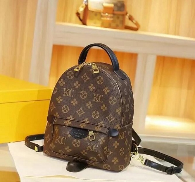 

Hight quality fame Women's Palm Springs Backpack Mini leather book backpacks women printing leather backpack MN4578, This is not for sale