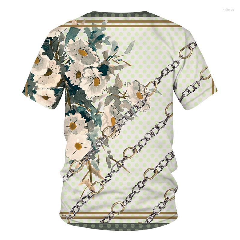 

Men's T Shirts Four Seasons Funny 3dretro Shirt Iron Chain Street Fashion Comfortable Lightweight Short-sleeved Luxury High-end Brand Top, Cbt-3146