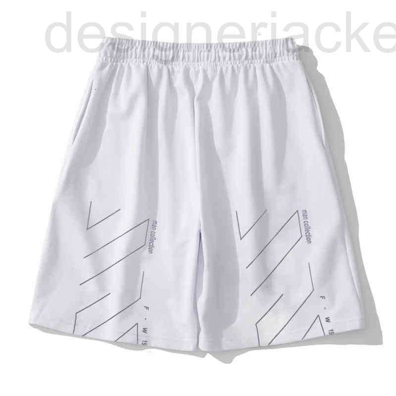 

Men's Shorts Designer Quality Incomplete Arrow Print Women's Same Hip Hop Fashion Brand Loose Five Points Casual Pants 114F, White