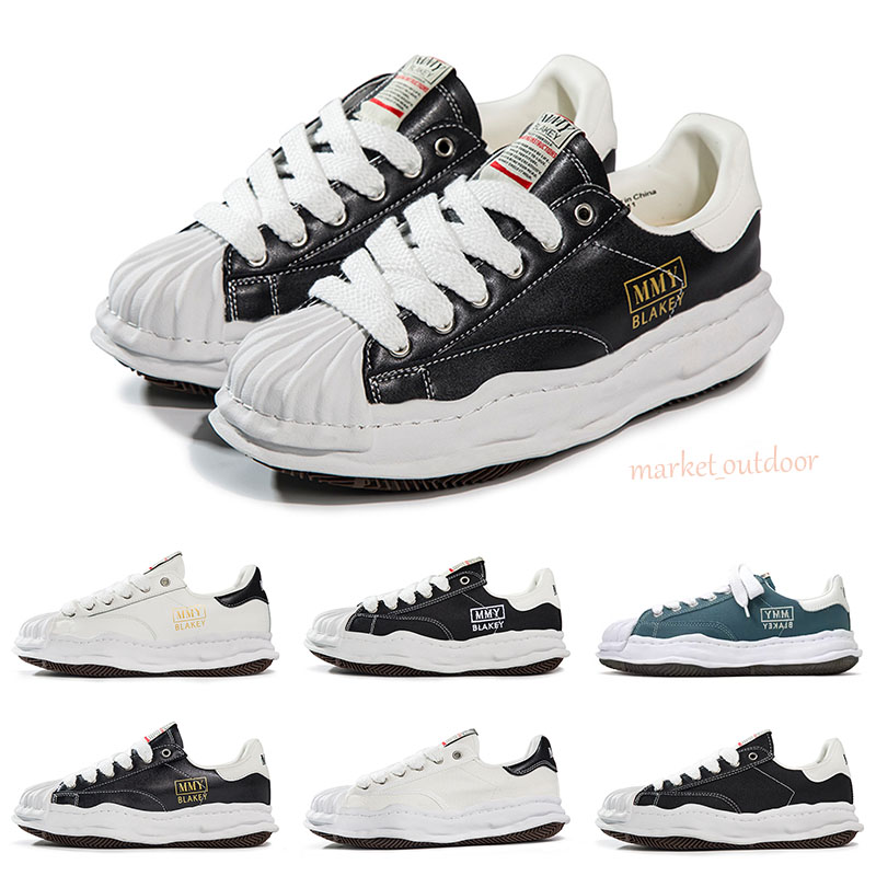 

AAA Quality Casual Shoes Maison Mihara Yasuhiro Designers Sneakers Men Canvas Low Original Trainers Fashion Brand Leather Women Shoes MMY Maison Miharas Shell Head