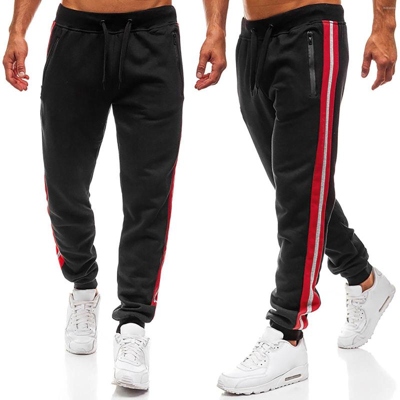 

Men's Pants 2023 Men's Sweatpants Baggy Joggers Fashion Splicing Hip Hop Streetwear Harem Pant Brand Men Casual Loose Trousers, Black
