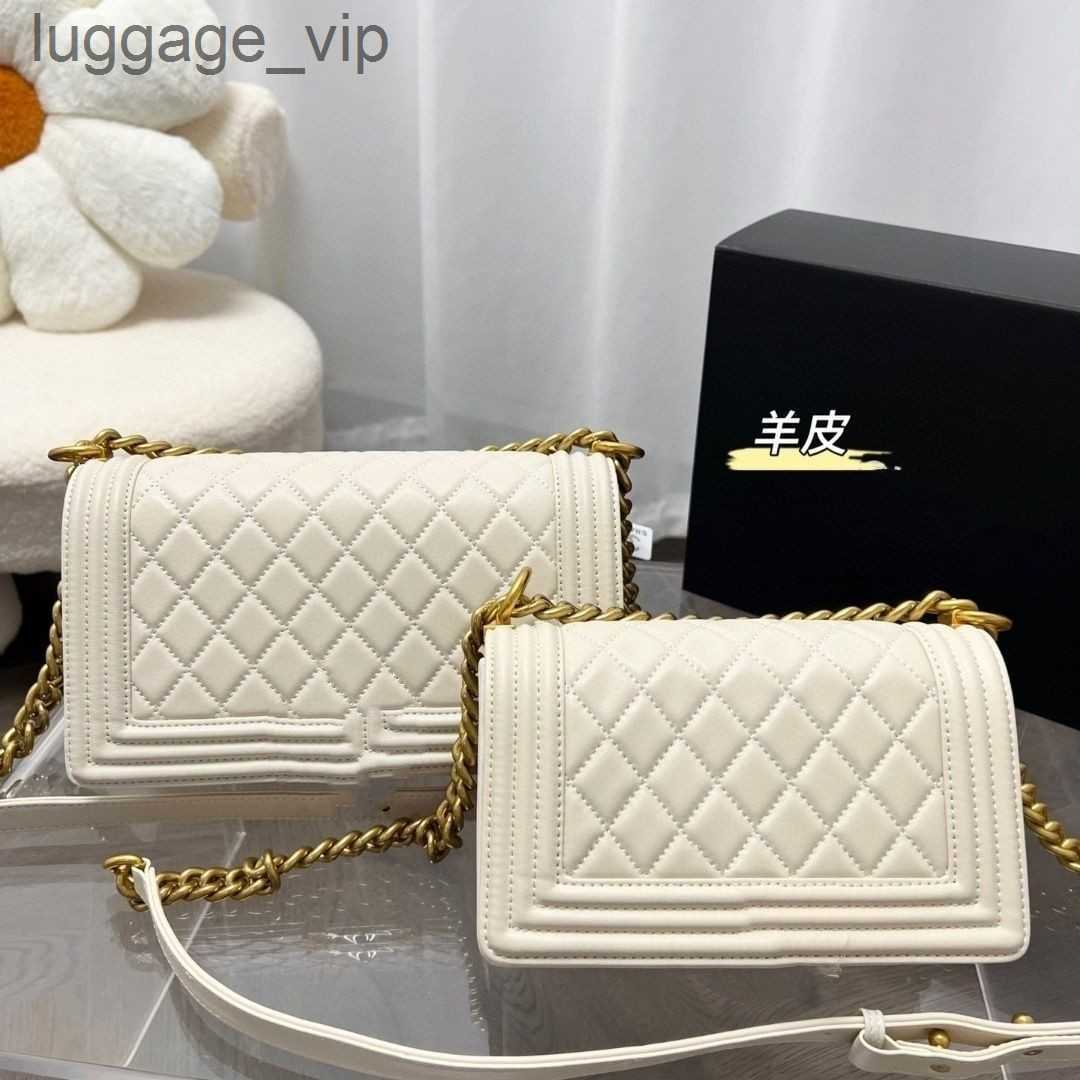 

5a Designer Bag Top Derma Custom Luxury Tote Bags Brand Channel Handbag Leather Cowhide Gold Silver Chain Oblique Shoulder Highs Quality9uhu, White sheepskin gold buckle