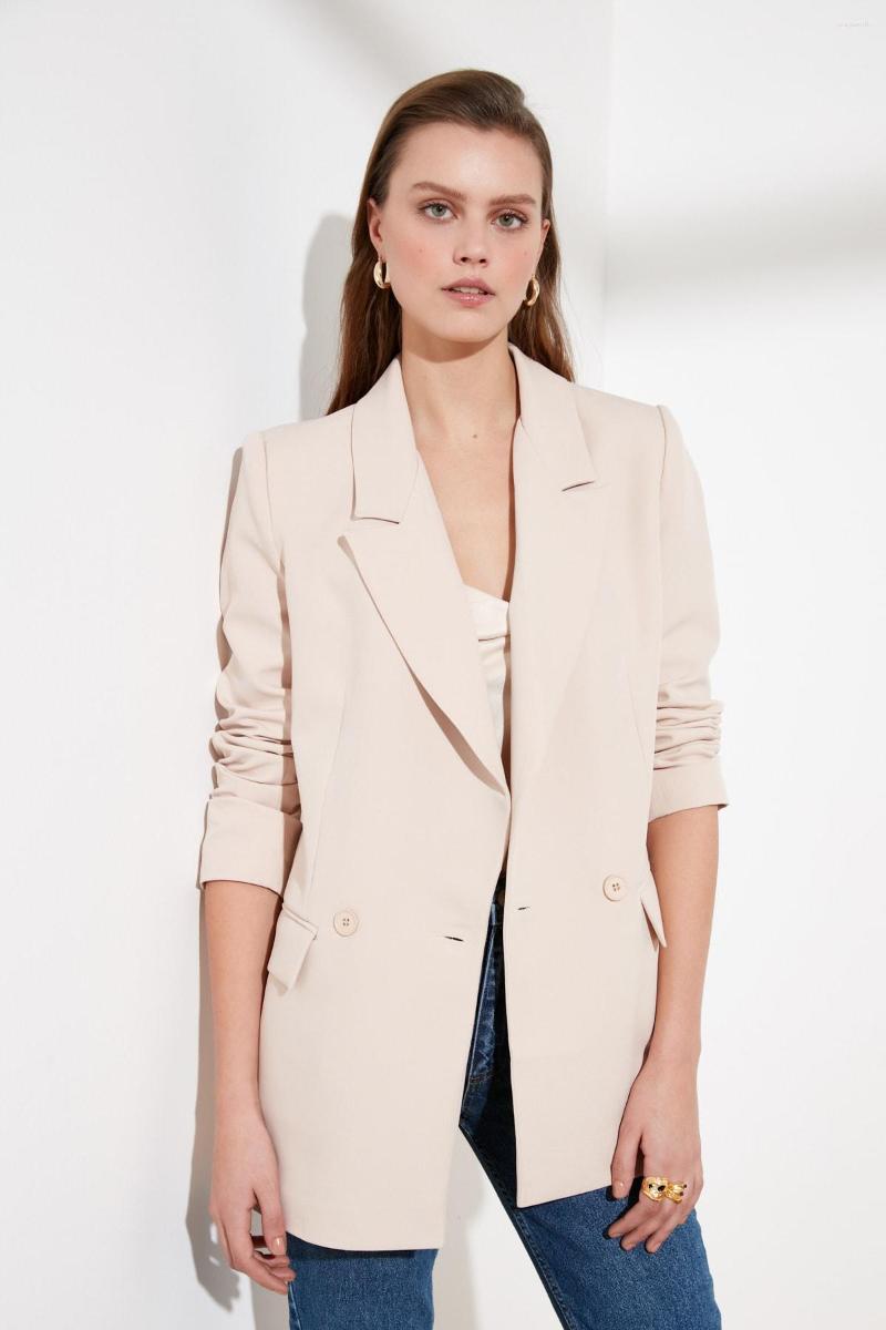 

Women's Jackets Trendyol Classic Jacket TWOSS20CE0059, Kahverengi