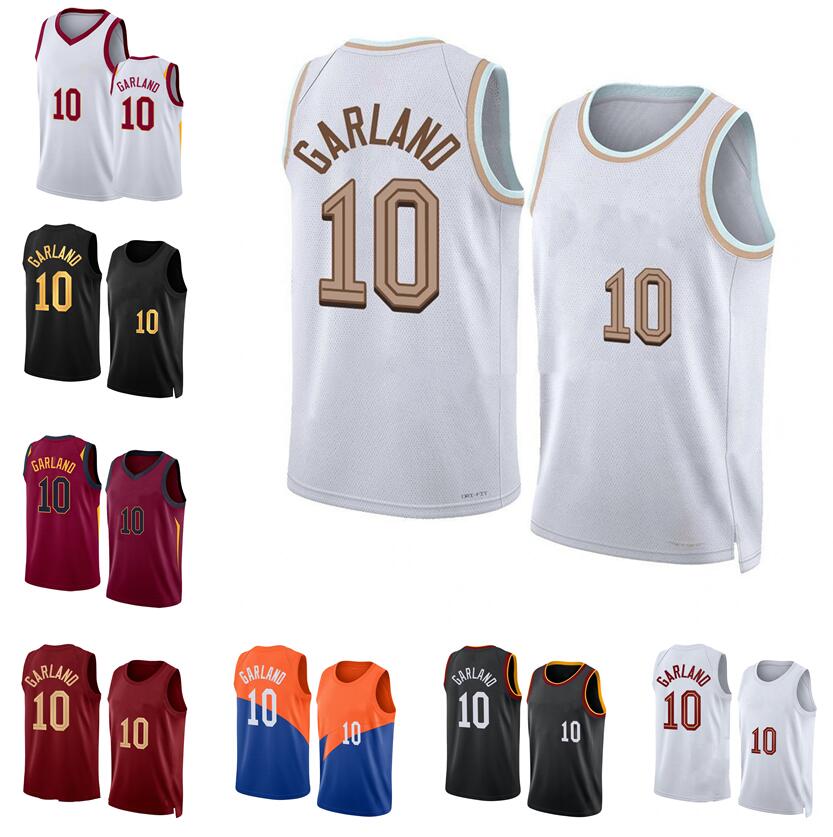 

Darius Garland jersey Donovan Mitchell 2022-23 season white black men women youth S-XXL city jerseys 10 45, With logo