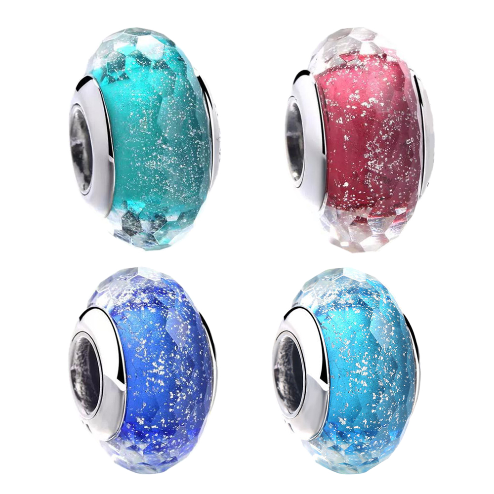 925 Sterling Silver New Fashion Women Charm Beads Suitable for Pandora Bracelet Bracelet, Wearing It Is Like Wearing Beautiful Shoes