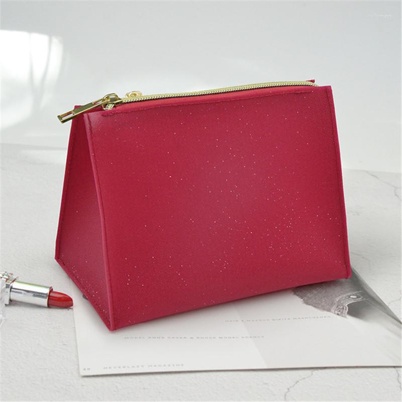 

Cosmetic Bags 2023 Zipper Girl Lipstick Makeup Mini Toiletry Handbags Women Travel Bag Beautician Beauty Case, 20190918-1-red