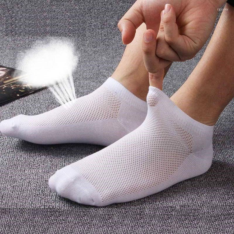

Men's Socks Plus Size Men'S Loose Boat Mesh Summer Ultra-Thin, C4