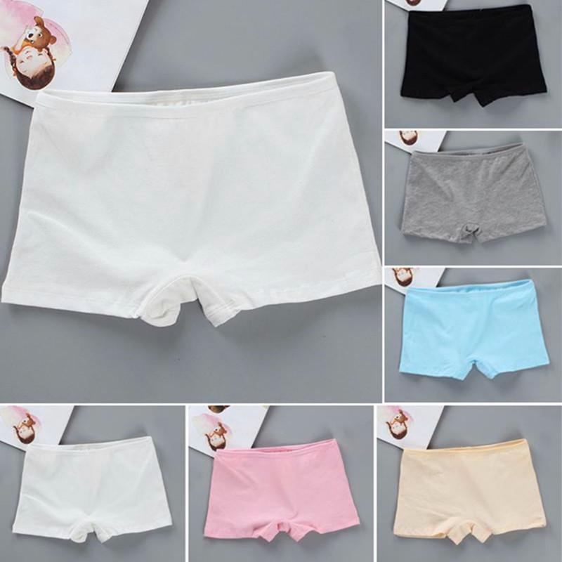 

Panties 6Pc/lot Teenage Girl Boxers Cotton Young Pantie Breathable Comfortable Teen 10-18YPanties, Beige