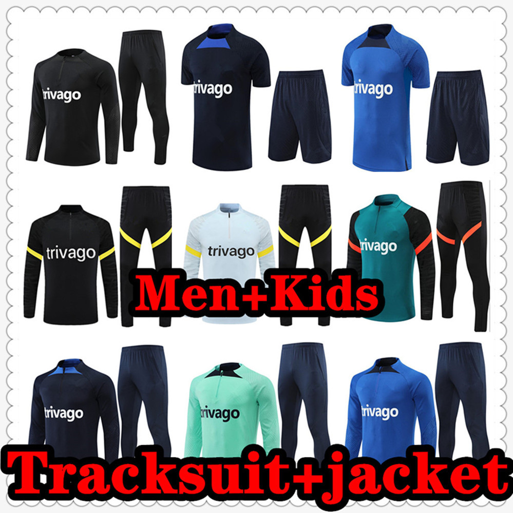 

22 23 CFC KOVACIC tracksuit Soccer Jerseys WERNER PULISIC ZIYECH STERLING JORGINHO T. SILVA MOUNT KANTE CHILWELL HAVERTZ Football Shirt Uniform 998