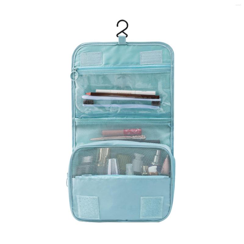 

Cosmetic Bags Large Capacity Men's Wash Bag Hook Waterproof Portable Travel Scrub Durable Daily Use 2023, Beige