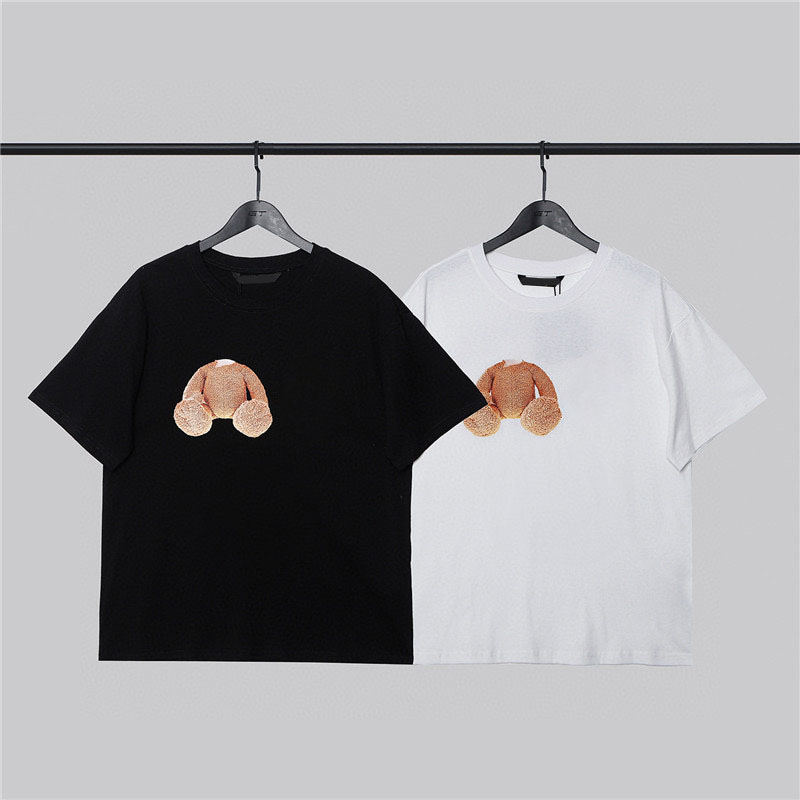 

Men's Plus Tees & Polos Round T-shirt plus size neck embroidered and printed polar style summer wear with street pure cotton 2d0q