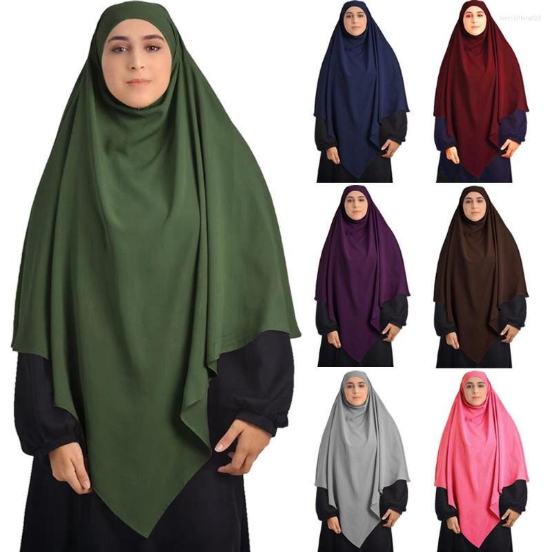 

Ethnic Clothing Muslim Long Amira Khimar Prayer Garment Overhead Hijab Women Niqab Burka Islamic Shawl Musulman Eid Middle East Worship