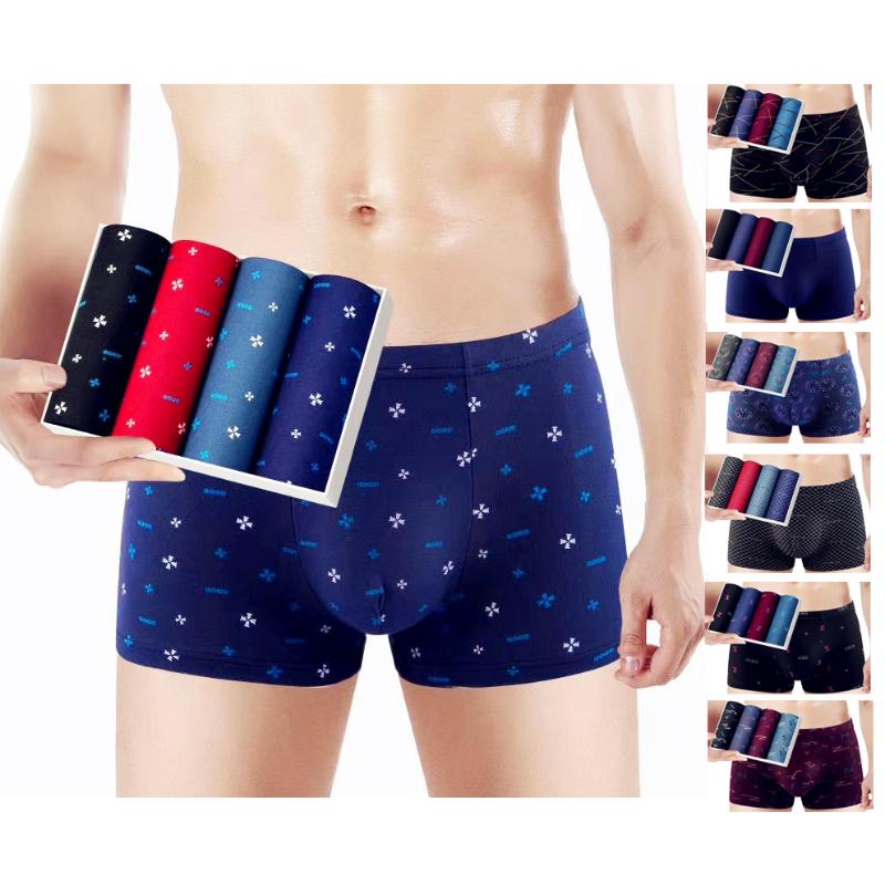 

Men's Shorts Briefs & Boxers Wholesale High Quality Cotton Boxer Breathable Comfortable Custom BriefsMen's, 12