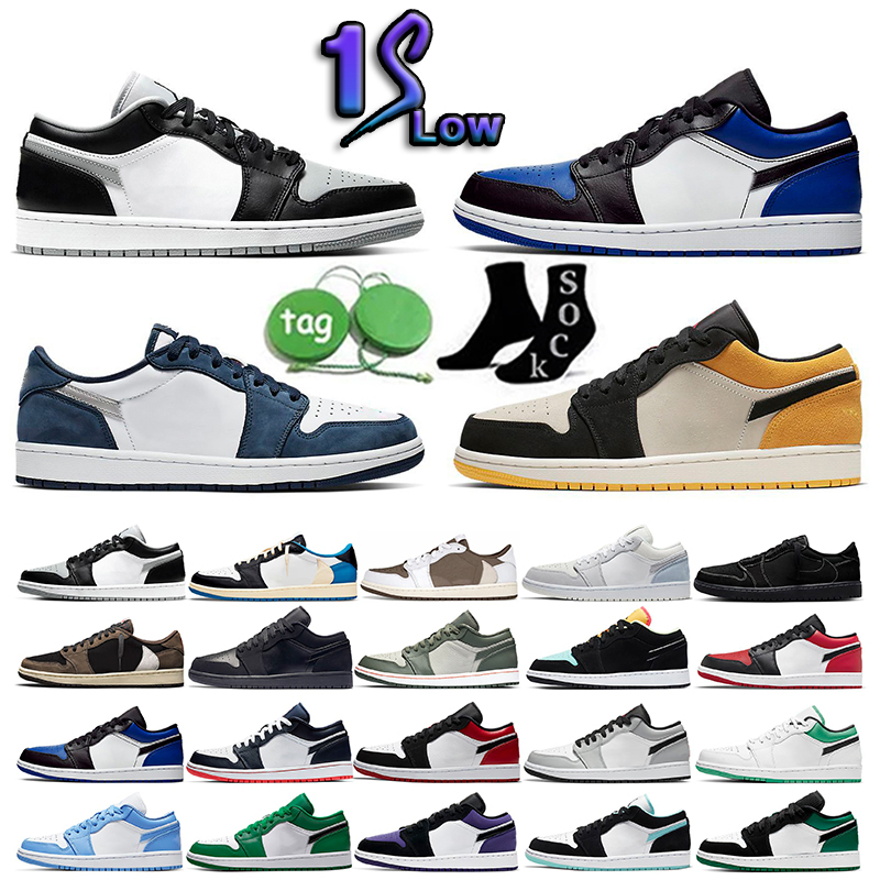 

Reverse Mocha Jumpman 1 1s Low Basketball Shoes Men Black Phantom Fragment Zion Williamson Voodoo Wolf Grey 2023 Mighty Trainers Designer Sneakers