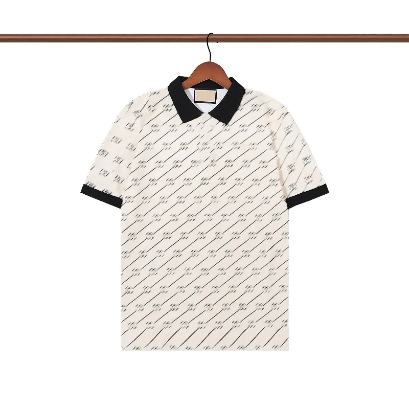 

Mens Polos T-Shirts men Tees fashion classic lapel short sleeves Plus Embroidery business casual Cotton breathable Casual Shirts Size M-XXL, Color6