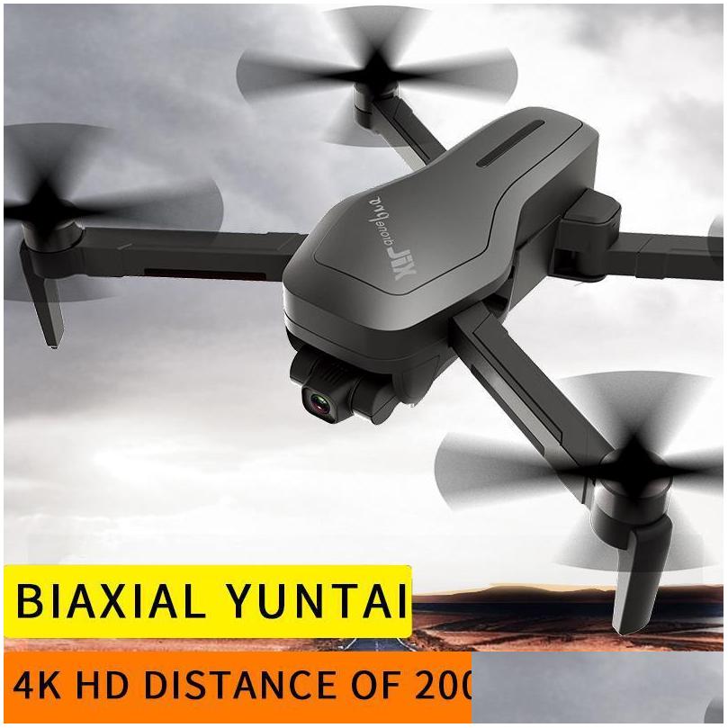 193pro 2000 meters remote control drone 4k hd fpv twoaxis gimbal camera electric adjustment 90 ﾰ gps follow me function track