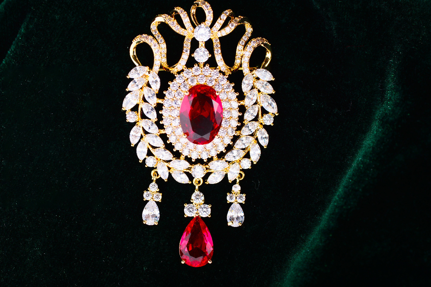 

Pins Brooches 3A Cubic Zirconia Blue Dangle Olive Branch Brooch Broach Pin High Quality Women Jewelry Dress Accessories B0068BLU 230216