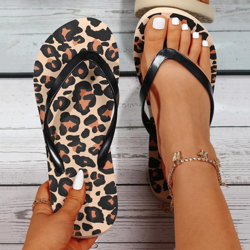 

Slippers Sandals For Women Size 7 Solid Color Flip Flops Flat Beach Fashion Womens 7.5Slippers, Light blue