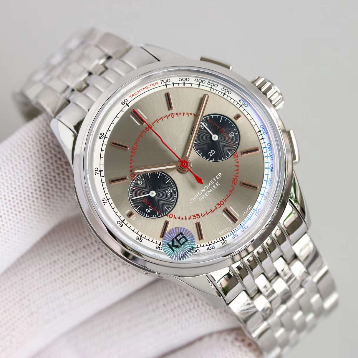 

BLS Factory 7750 Sport 316L Fine Steel 42mm Sapphire Crystal Mirror Folding buckle, Customize