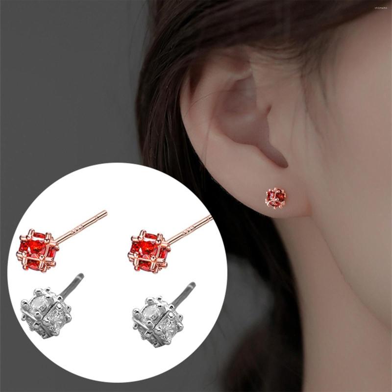

Hoop Earrings Red High End National Style 2023 Year