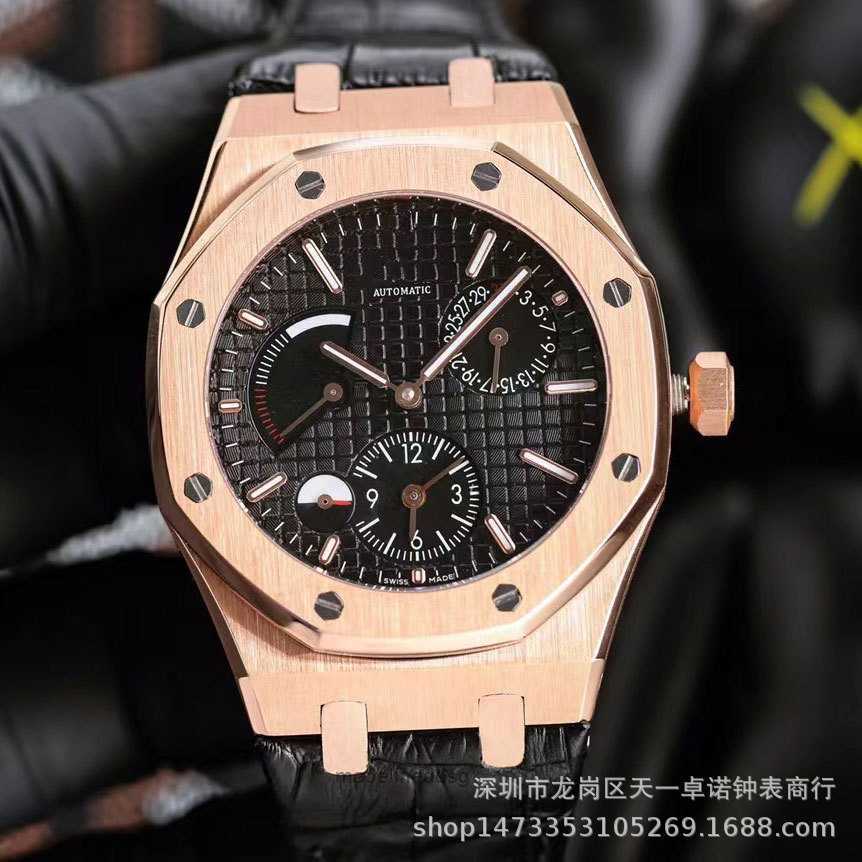 

High Quality Fashion Iced Out WatchesMens Wrist Luxury Round Cut Lab Grown Watch Wholesale Hip Hop Rapper WatcFor Men KREW, Black