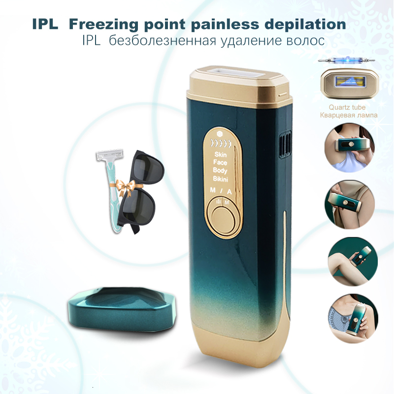 

Epilator Laser Hair Removal Device Ice Cooling IPL Home Use Depilador a owy for Women 230217