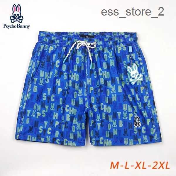 

Mens Fashion Sweat Shorts Beach Pants Skull Rabbit Psycho Bunny Surf Quick Dry European and American Style Yoga Booty 4 QZS4, P31