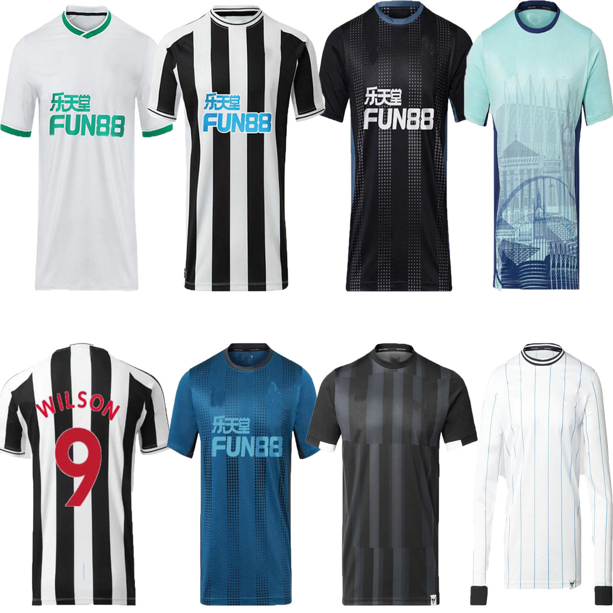 

22 23 24 WILSON Soccer Jerseys BRUNO G. 2022 2023 2024 NUFC 130 Years JOELINTON ISAK United MAXIMIN 130th Football Shirt Mens Jersey Kids Kit