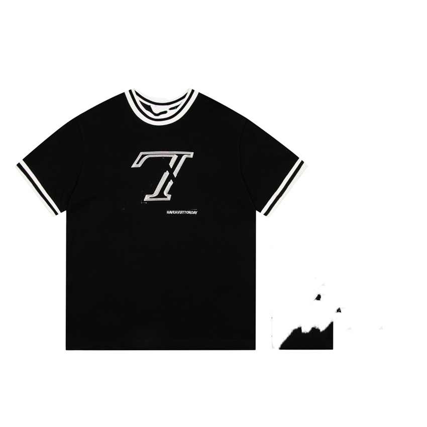 

Fashion Men' T-Shirts Luxury design 2023 Louiseity Men T-Shirt Retro Decoration Cotton soft anti-wrinkle letter Printing Casual Couple Short Sleeve Viutonity 017-09