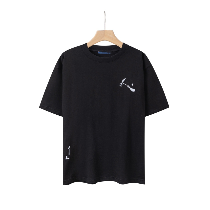 

Fashion Men's T-Shirts Luxury design 2023 Louiseity Men T-Shirt Retro Decoration Cotton soft anti-wrinkle letter Printing Casual Couple Short Sleeve Viutonity 010-014
