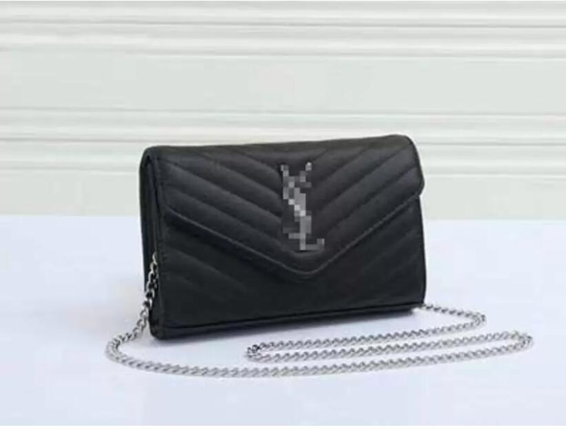 

YSLity 2023 Women LOULOU Bag Handbag Flap Gold Silver Chain Shoulder Bags Luxury Designers Tote Lady Clutch Messenger Evening, Aaa