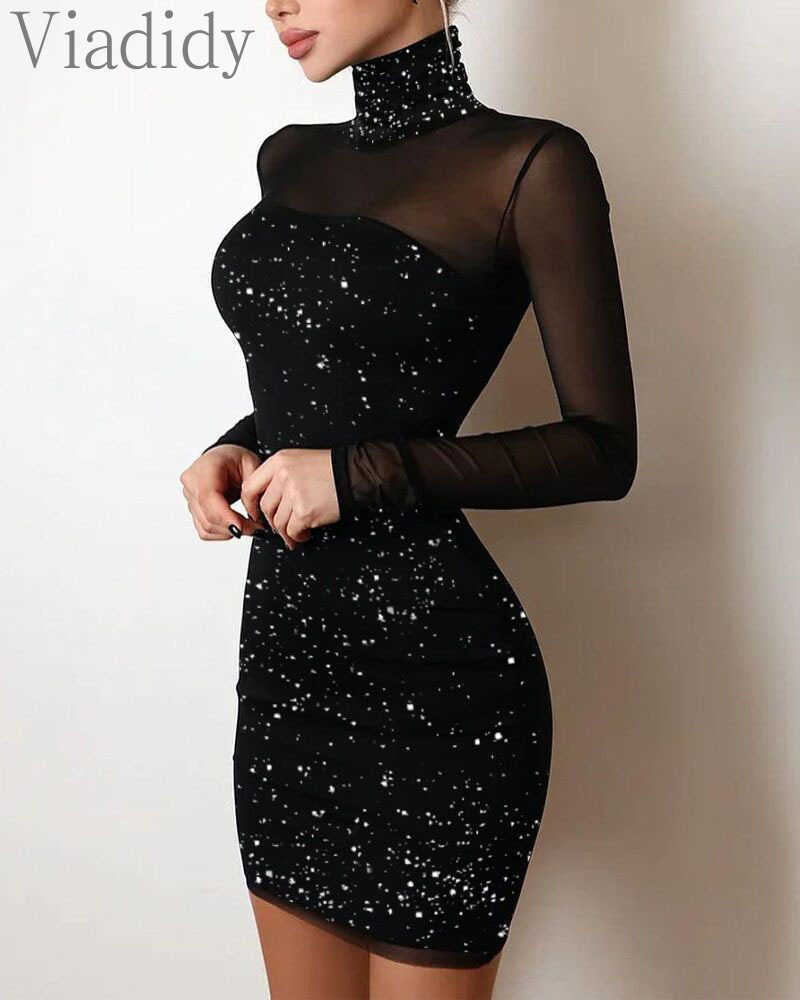 

Casual Dresses Rhinestone Design Cold Shoulder Bodycon Dress Glitter Bodycon Dress Z0216, Style07