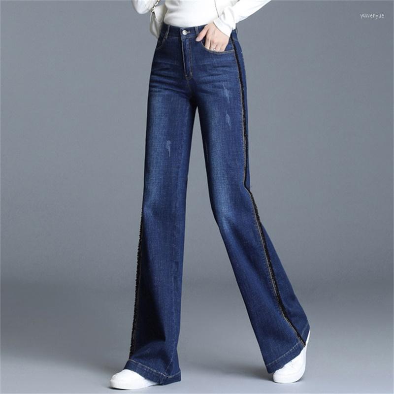 

Women' Jeans Women' 2023 High Waist Wide Leg Loose Straight Casual Pants, Blue