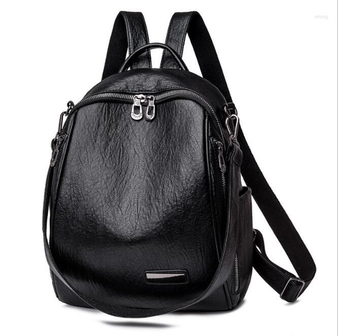

Backpack 2023 Casual Backpacks Women PU Small Female Teen Girls Fashion Bagpack, Xm1075 -3