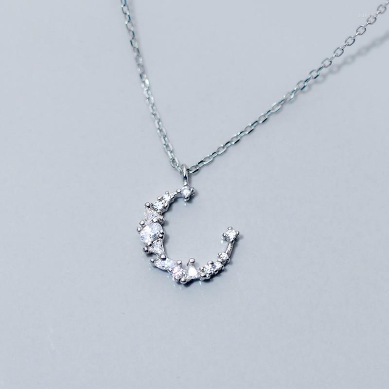 

Choker Bijoux Bohemian Silver Color Moon Necklaces For Women Fashion Long Necklace Statement Jewelry Gifts Collar