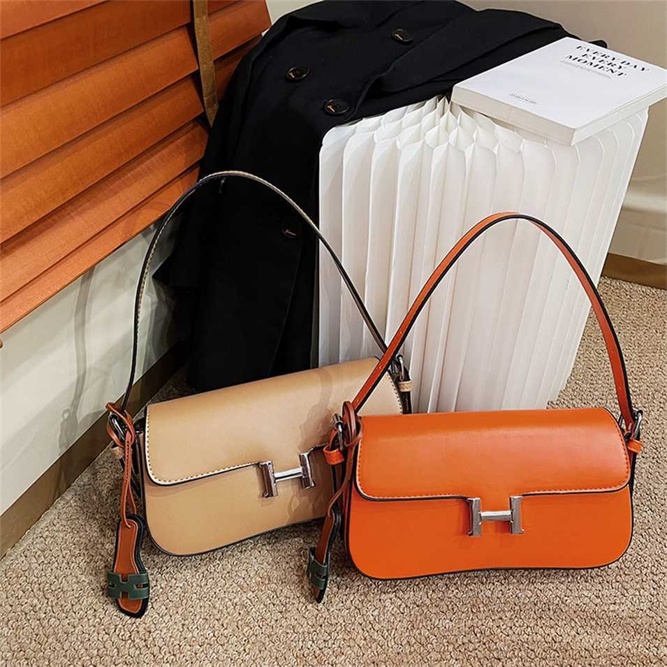 

button new sling single shoulder cross body small square bag armpit bag women texture factory, Creamy-white