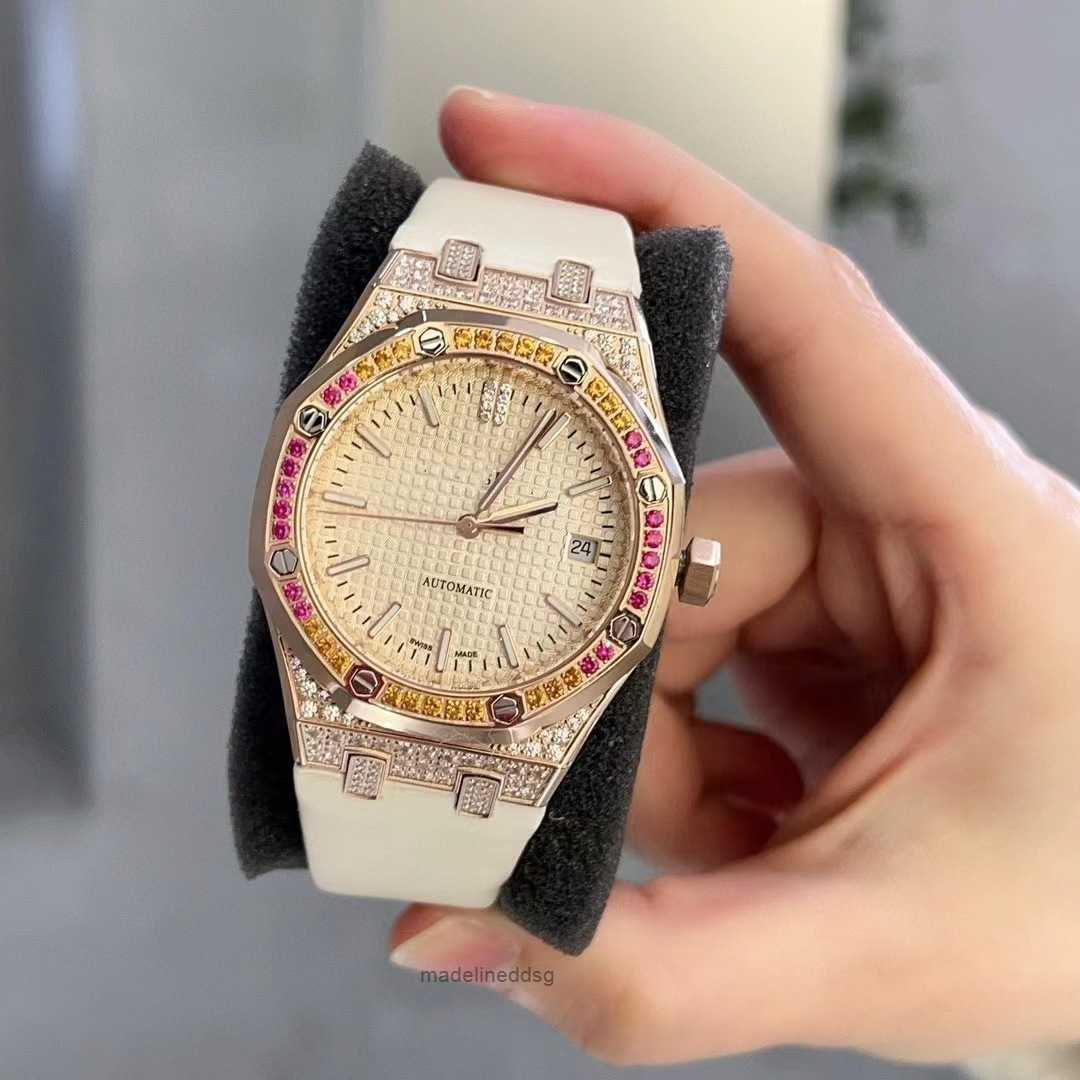 

High Quality Fashion Iced Out WatchesMens Wrist Luxury Round Cut Lab Grown Watch Wholesale Hip Hop Rapper WatcFor Men LLJU, Split