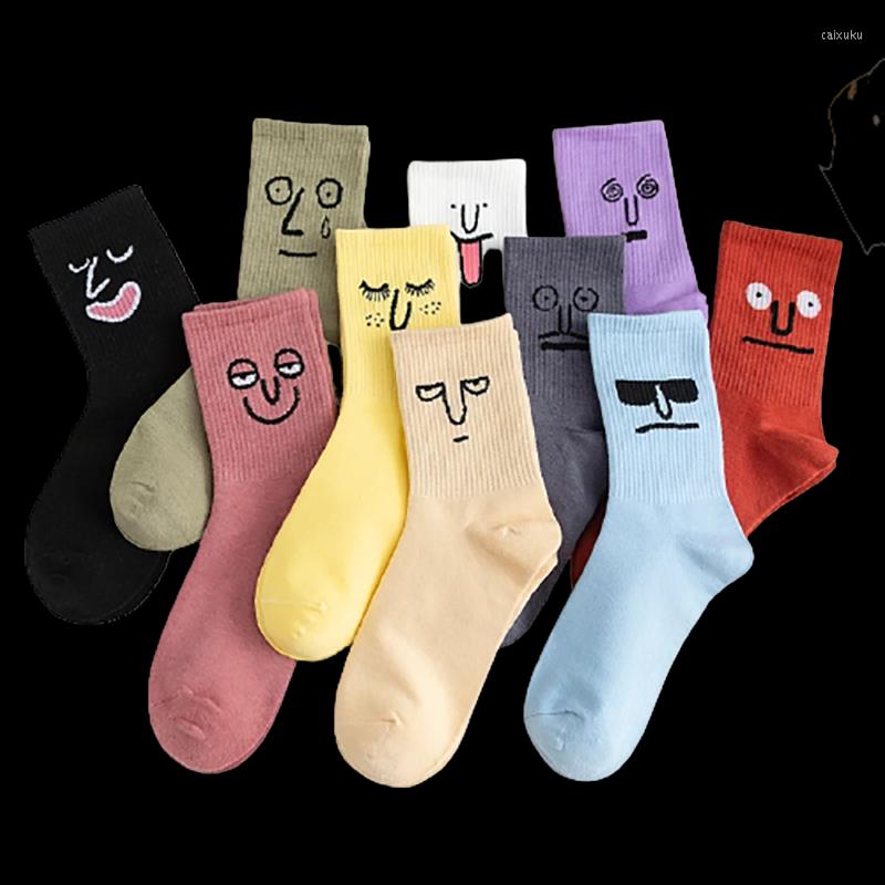 

Men's Socks Unisex Surprise Mid Men Harajuku Colorful Funny 100 Cotton 1 Pair Kawaii Calcetines Hombre StreetwearSize 35-42
