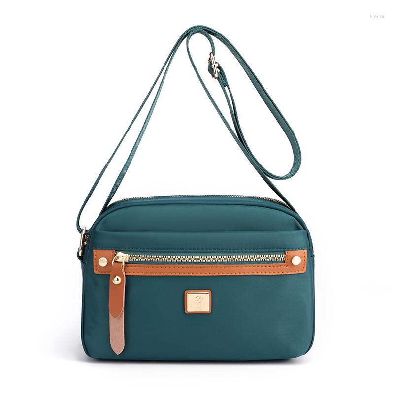 

Evening Bags Women Handbag Messenger Bag Femme Crossbody Ladies Travel Waterproof Nylon Shoulder Fashion Sac A Main, Black