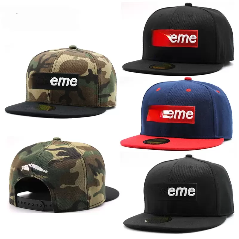 

Classic Fashion Trend Flat Caps Hip Hop Dance Letter Embroidery Baseball Cap Autumn Winter, Multi