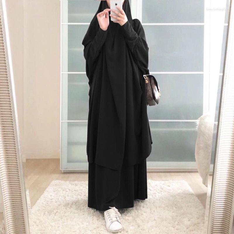 

Ethnic Clothing Eid Muslim Prayer Garment Dress Women Abaya Jilbab Hijab Long Khimar Robe Abayas Islam Niqab Djellaba Burka